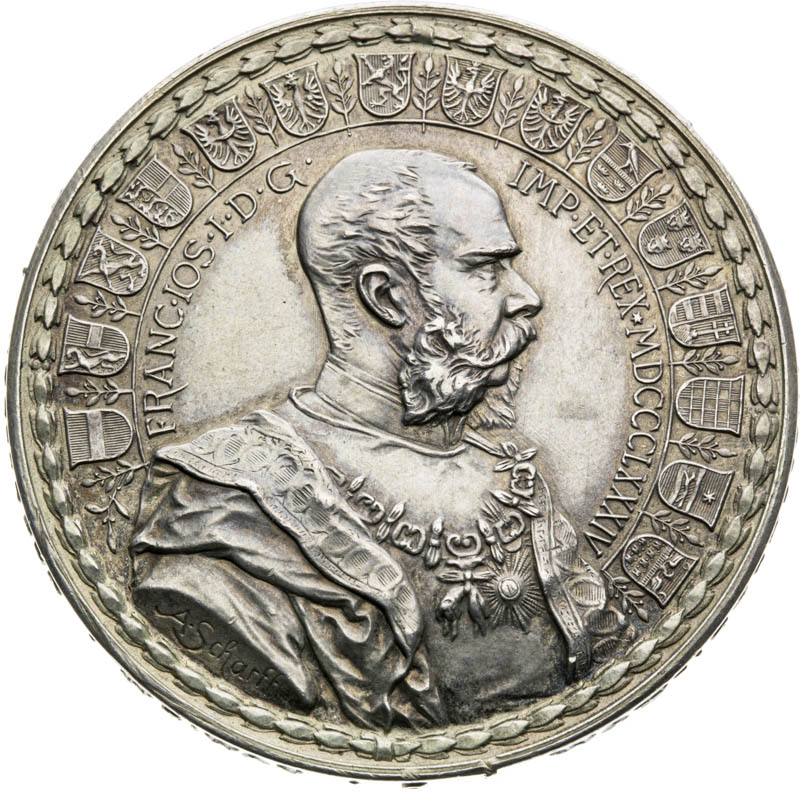 Silver Medal 1884 (Thaler) - front