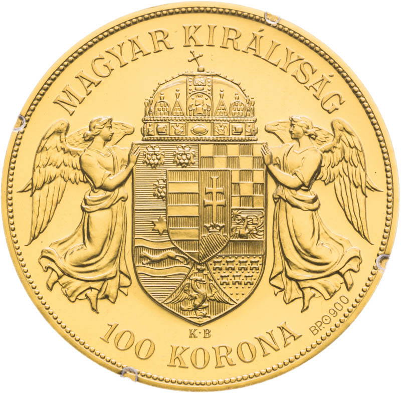 100 Corona 1907/2017 - back