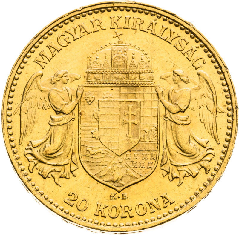20 Corona 1907 - back