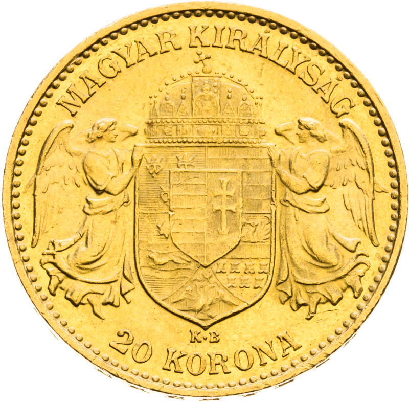 20 Corona 1913 - back