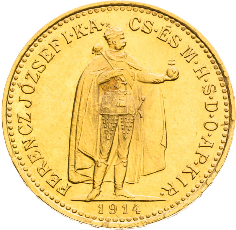 10 Corona 1914 - front