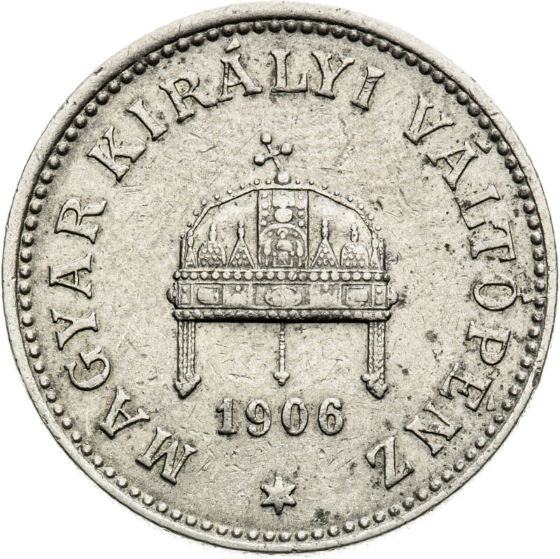 20 Filler 1906 - avers