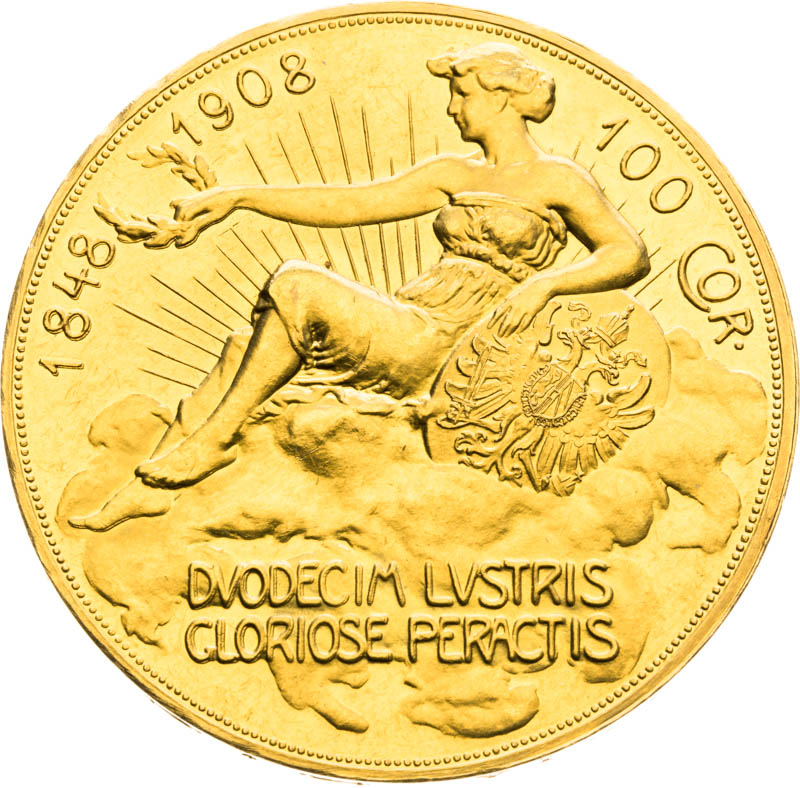 100 Corona 1908 - back