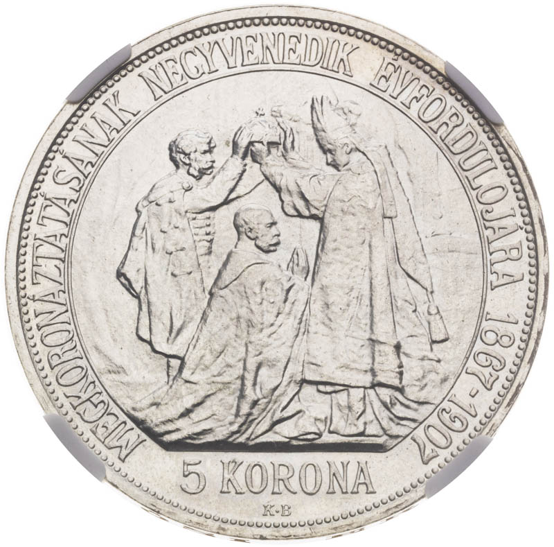5 Corona 1907/1966 - back