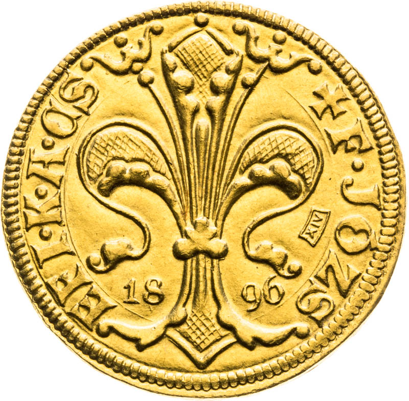 Ducat 1896 - front