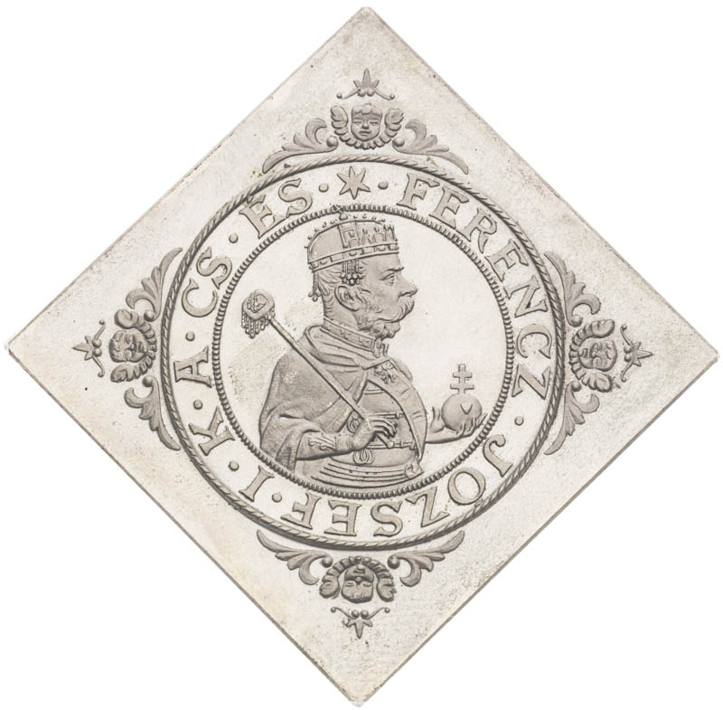 Thaler Klippe 1896 - front