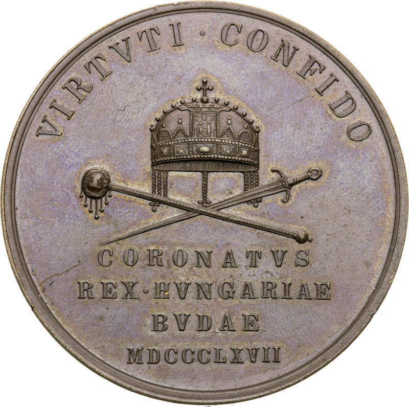 Medal 1867 - back