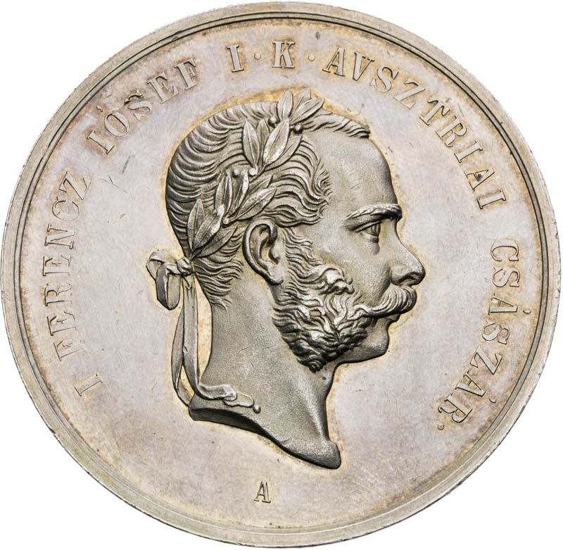 Silver Medal 1867 - front