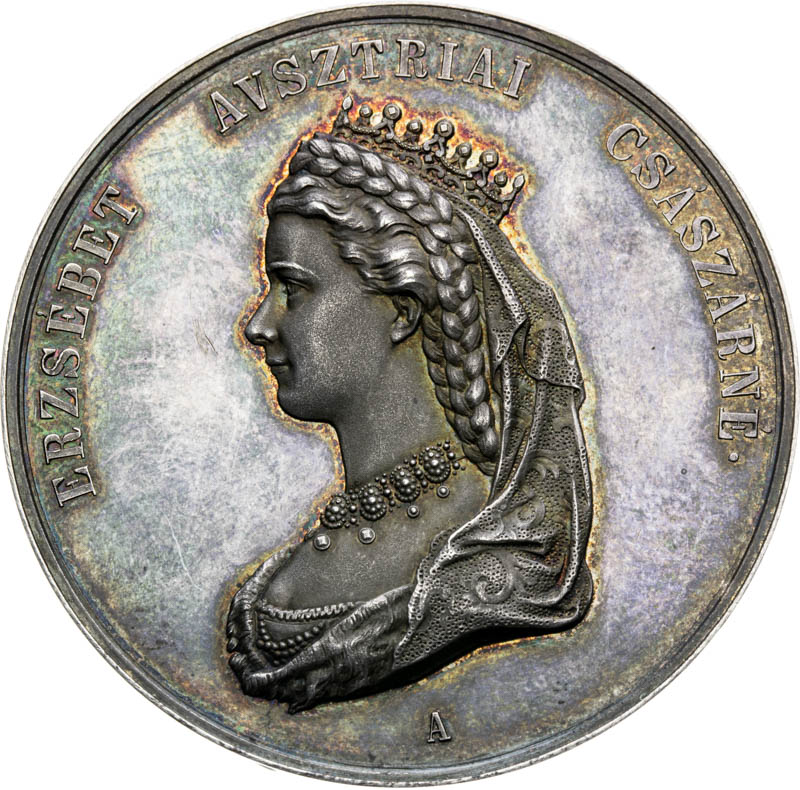 Silver medal 1867 - front