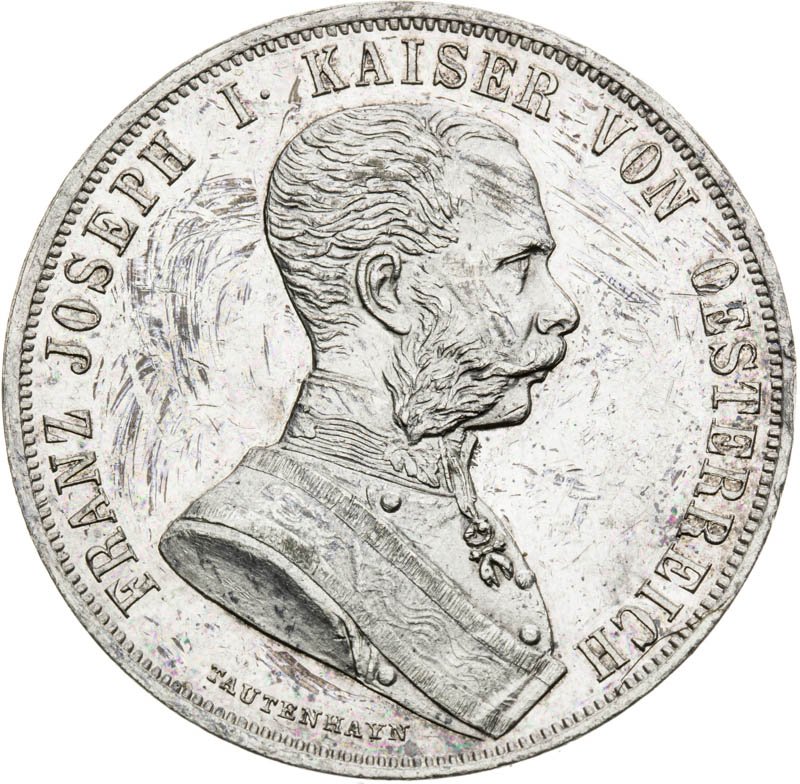 Silver medal 1870 - front