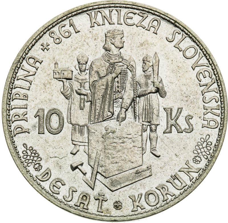10 Koruna 1941 (Pattern strike) - front