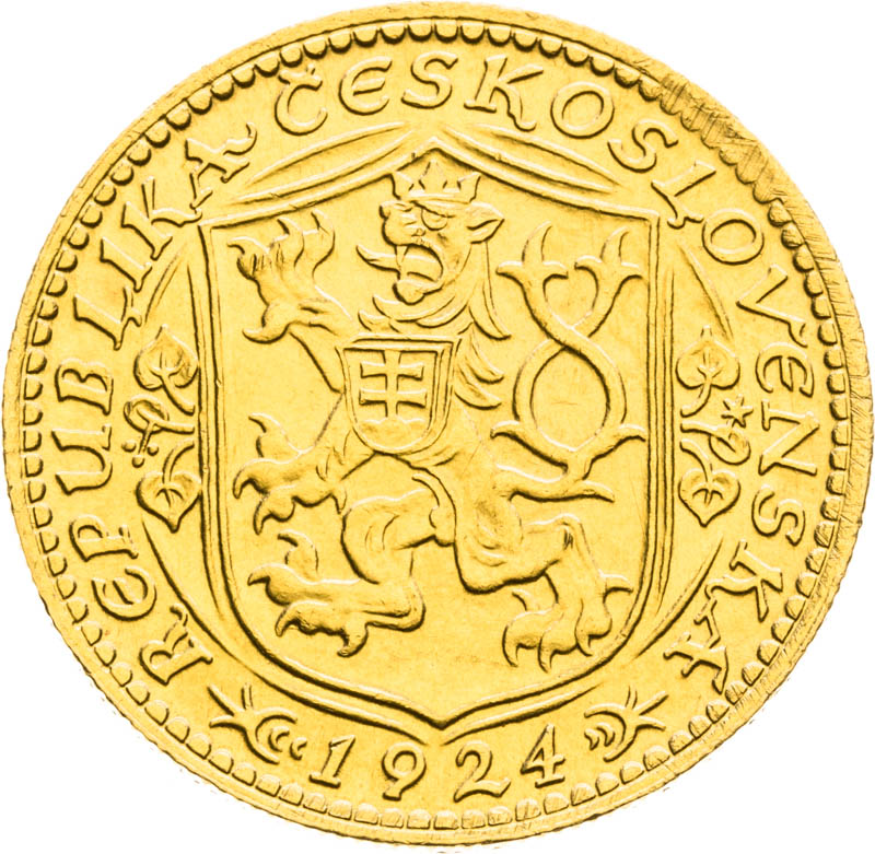 Ducat 1924 - back