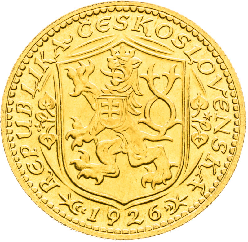 Ducat 1926 - back