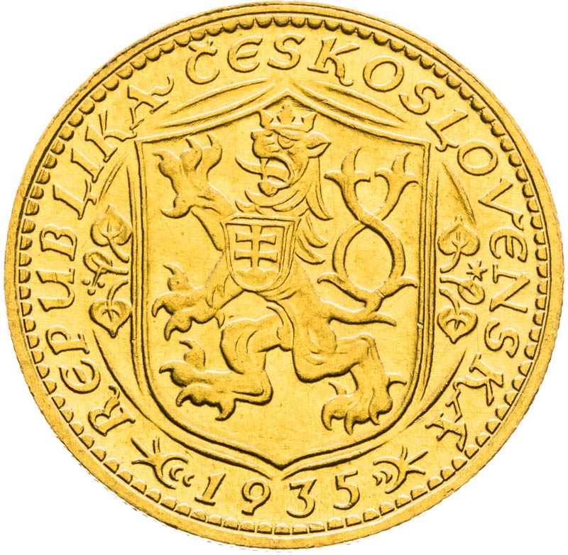 Ducat 1935 - back