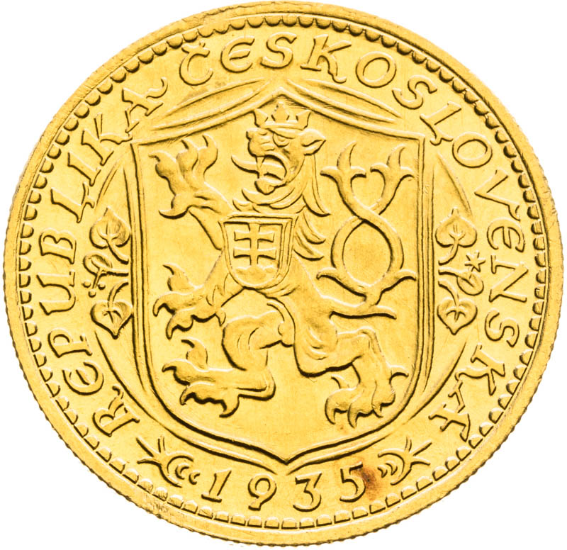 Ducat 1935 - back