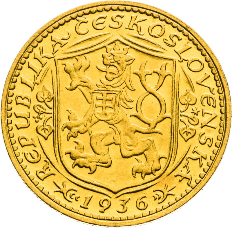 Ducat 1936 - back