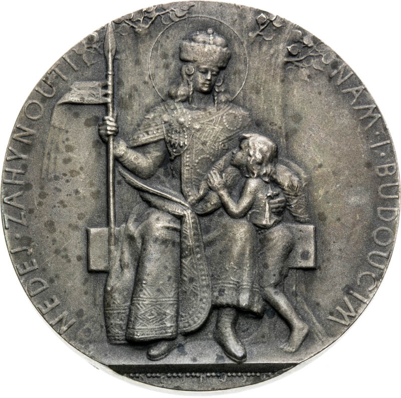 Silver medal 1917 - front