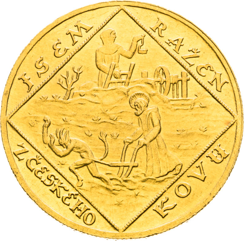 Gold Medal 1928 (4 Ducats) - front