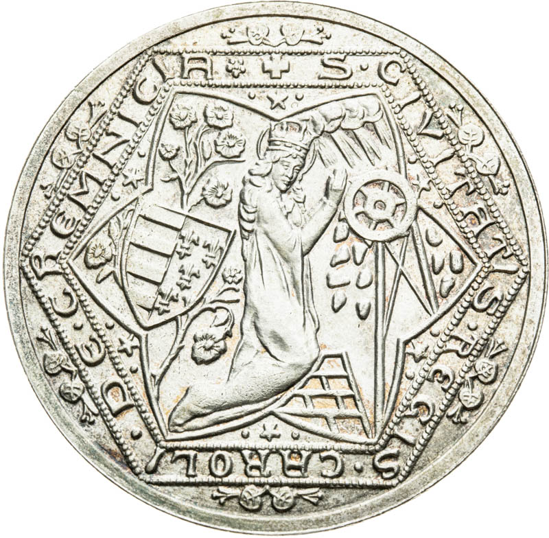 Silver medal 1934 - front