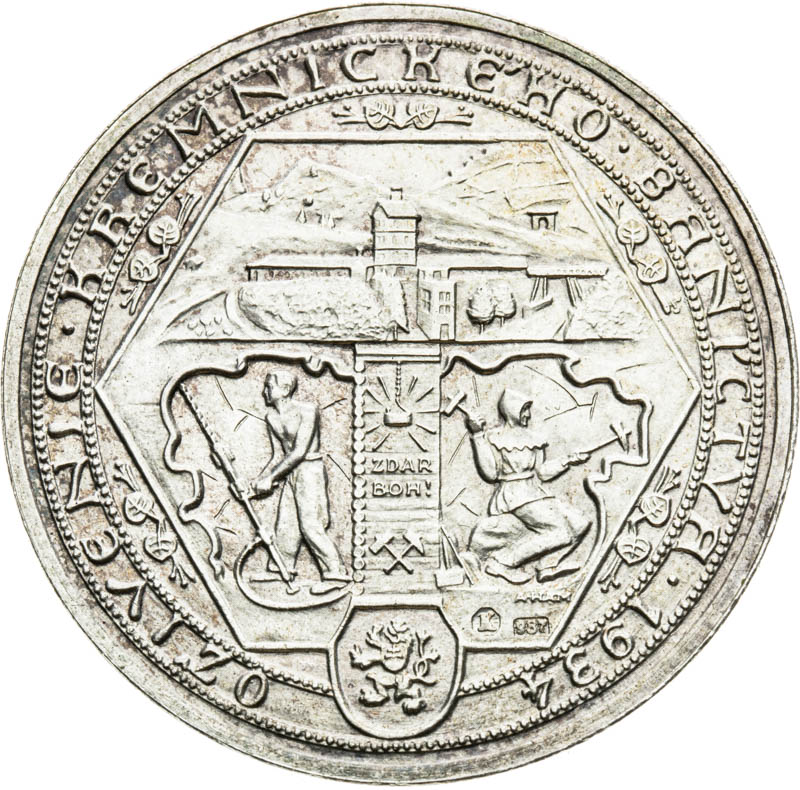 Silver medal 1934 - back