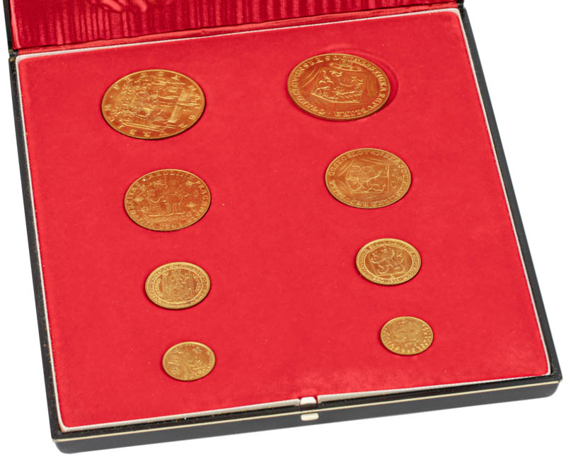 Ducats 1978-brass coins (8 pcs) - front