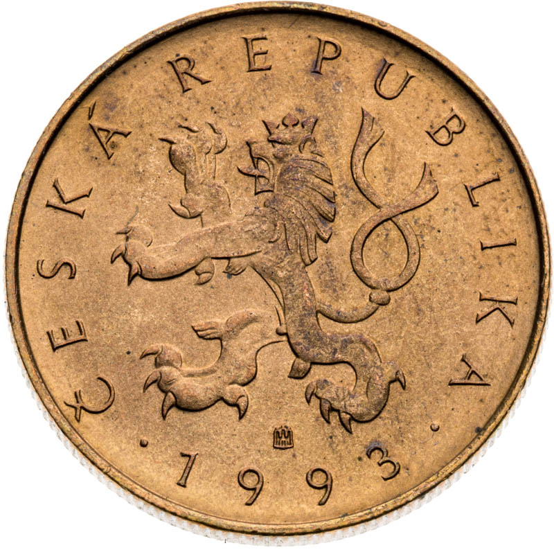 10 Koruna 1993 - back