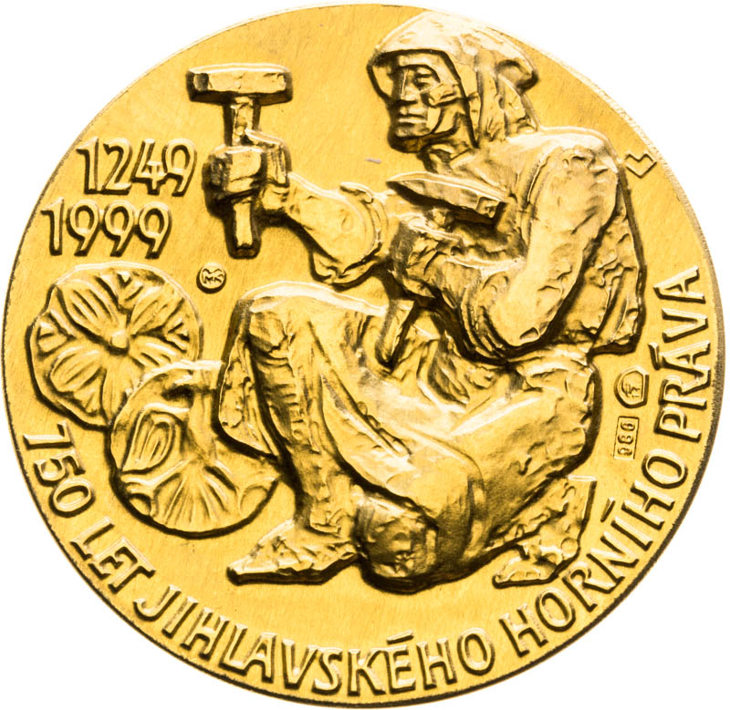 Gold medal 1999 - front