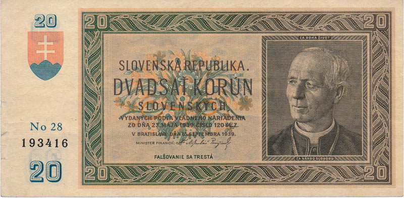20 Ks 1939 - avers
