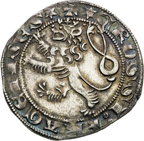Pražský groš - revers