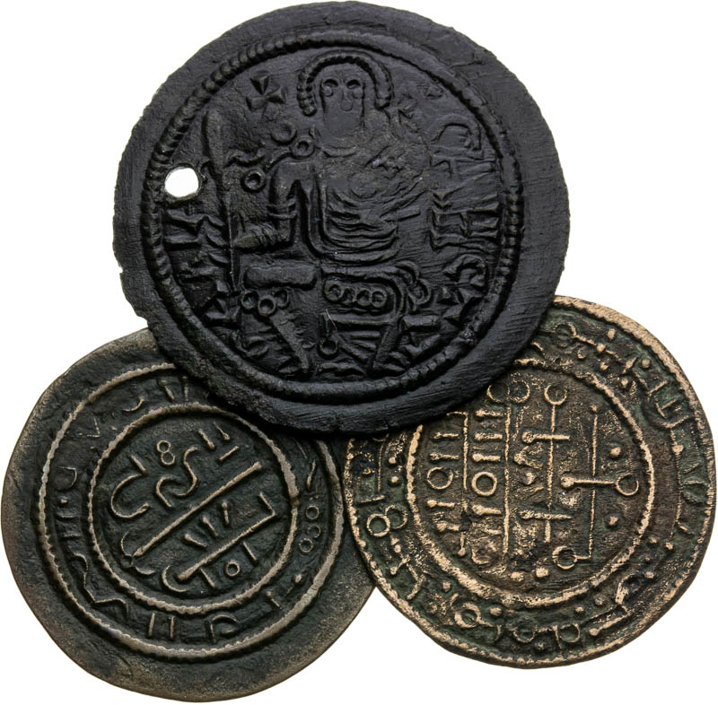 Copper coin (3 pcs) - front