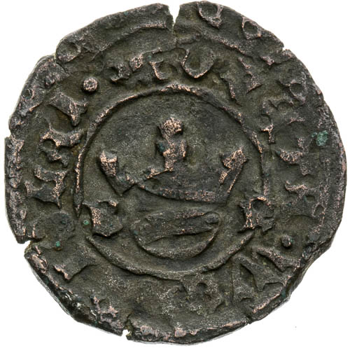 Denar (1442-1443) - front