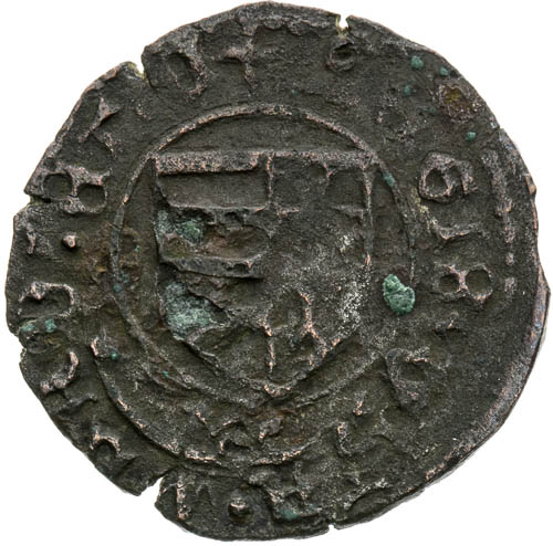 Denar (1442-1443) - back