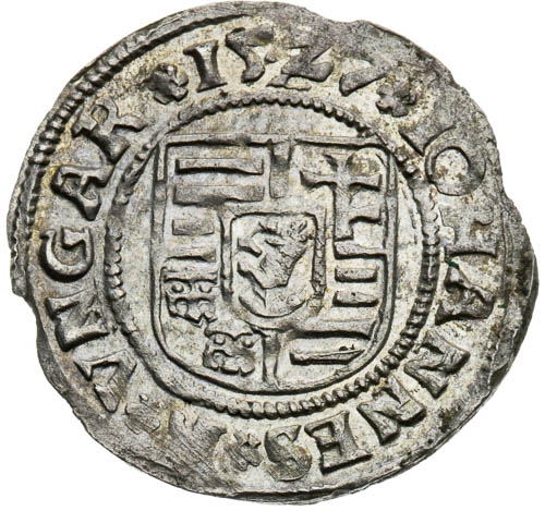 Denar 1527 - front