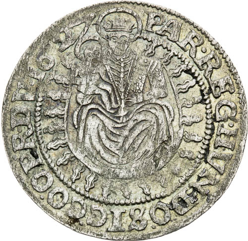 Groschen 1627 - back