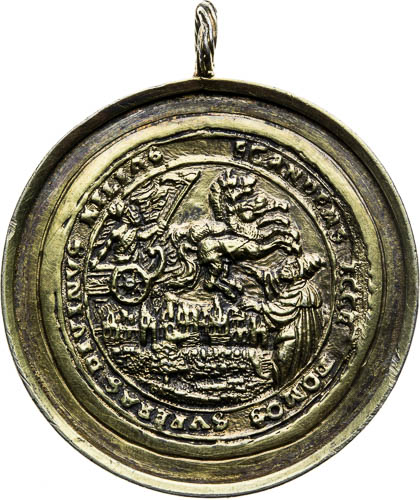 Silver medal - back