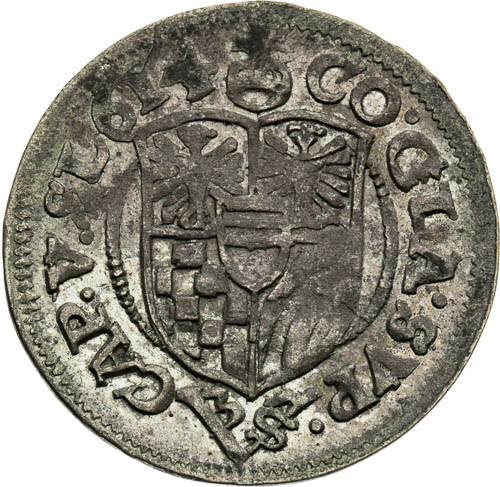 3 Kreutzer 1614 - back
