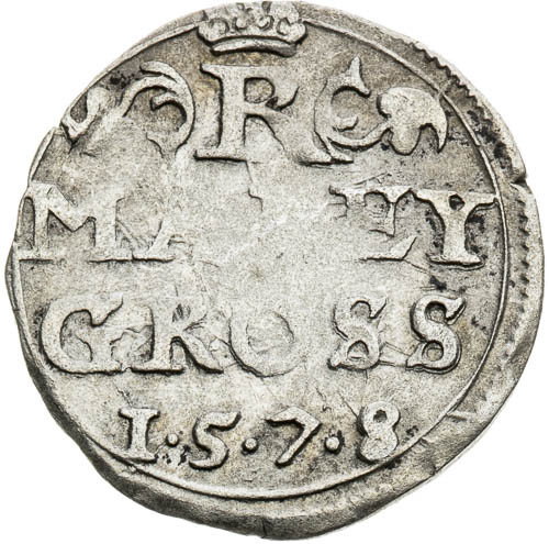 Malý groš 1578 - revers