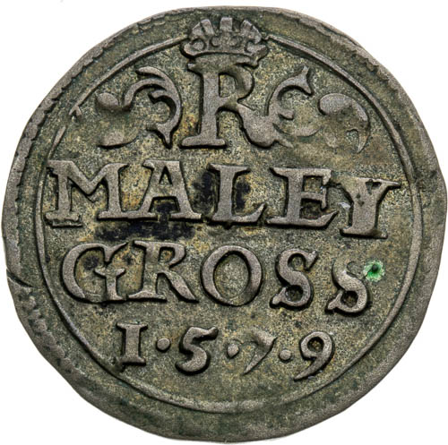 Malý groš 1579 - revers