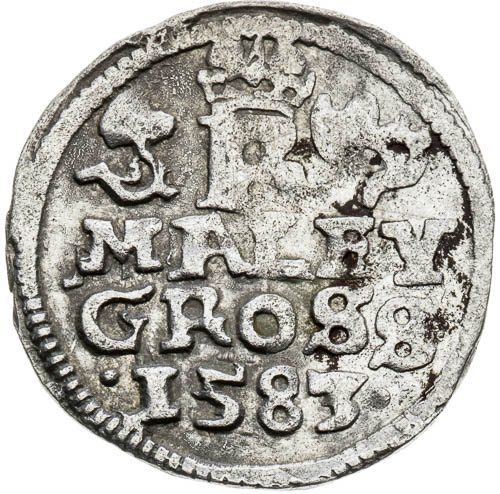 Malý groš 1583 - revers