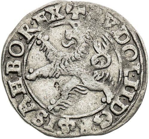Malý groš 1586 - averz