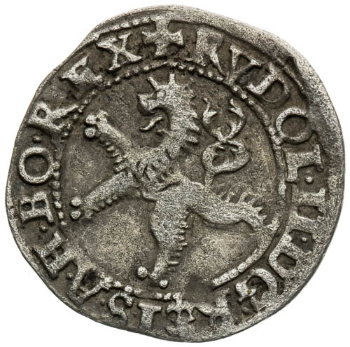 Malý groš 1586 - averz