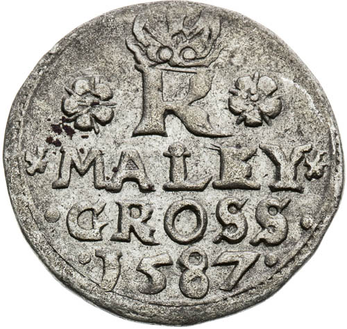 Malý groš 1587 - reverz
