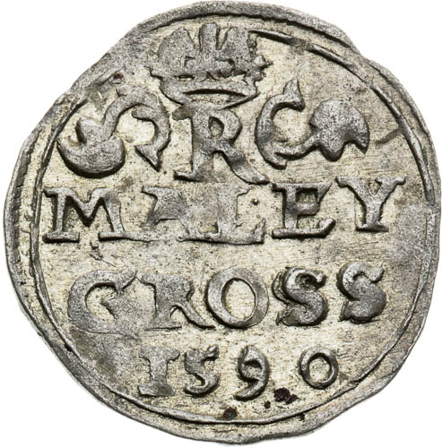 Malý groš 1590 - reverz