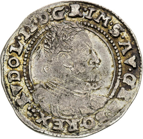 3 Krejcar 1586 - avers