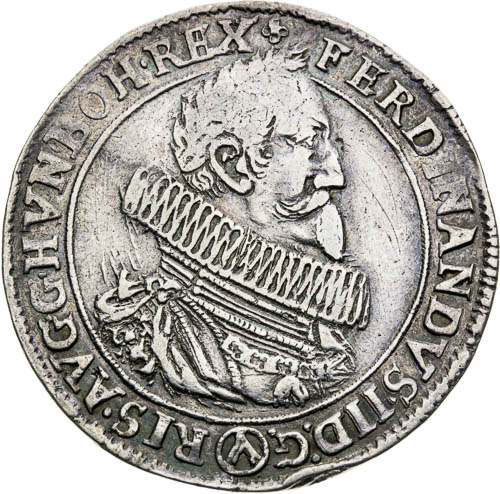 1/2 Tolar 1623 - avers