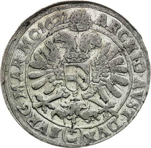 75 Krejcar 1622 - revers
