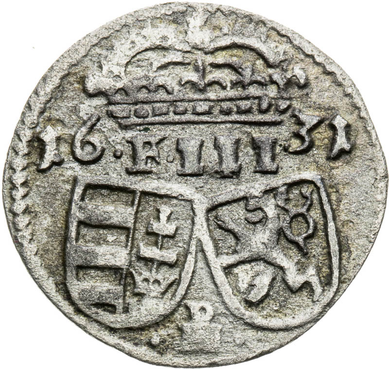 1/2 Krejcar 1631 - avers