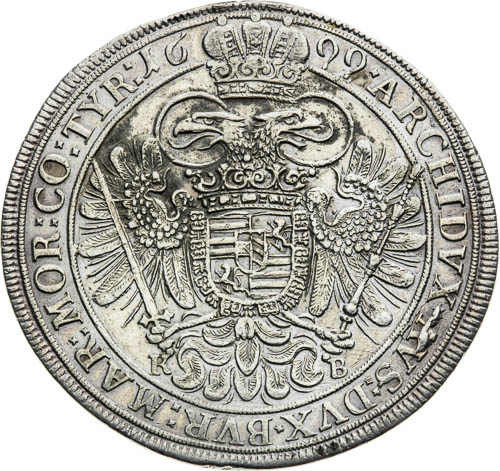 Tolar 1699 - revers