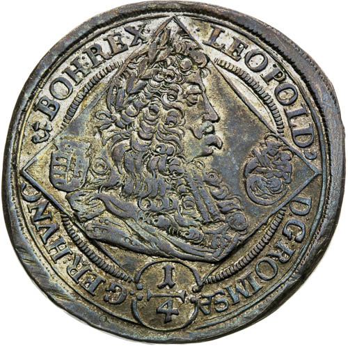 1/4 Tolar 1695 - avers