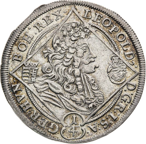 1/4 Tolar 1699 - avers